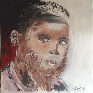 Boy with the Big Brown Eyes