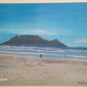 Walking on Melkbos beach