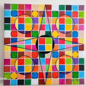 Compass point abstract