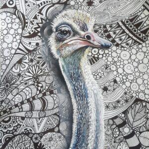 Ostrich Portrait