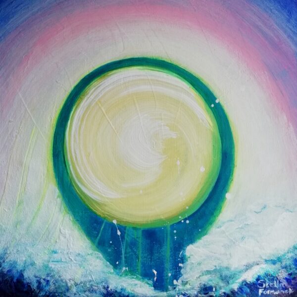 The gravity of the moon