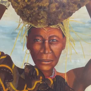 End of a Day (lady with Basket)