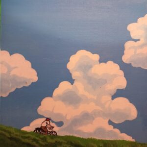 Bike Ride in Grassy Plains