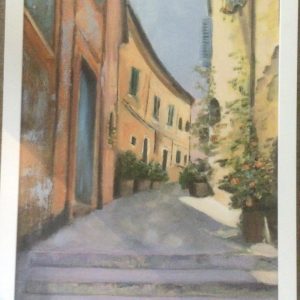 Italian Village Scene