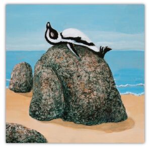Reclining Penguin