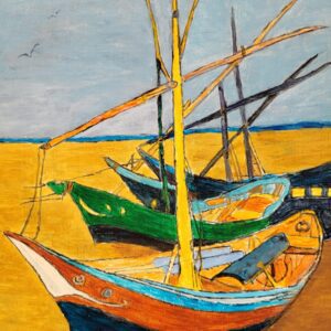 Fishing boats on Beach