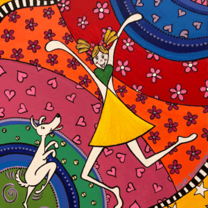 Girl with her bestie