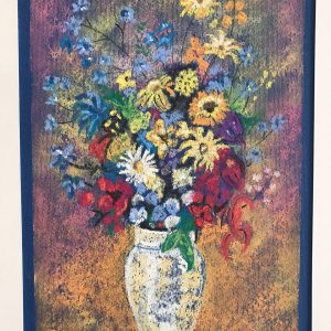 Bouquet in White Vase