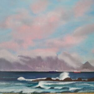 Sky Blue Pink Sunset