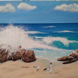 Seagulls on the Seashore