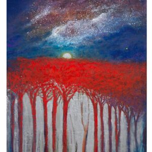 Umbrella trees breathing