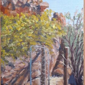 Gate to my Rocky Haven