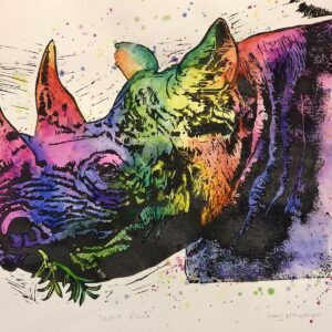 Rainbow Rhino