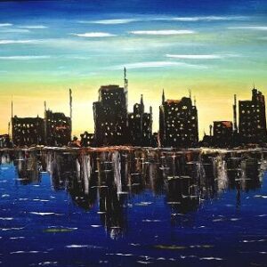 City Of Dawn (Set of 2 Reflections of Time)