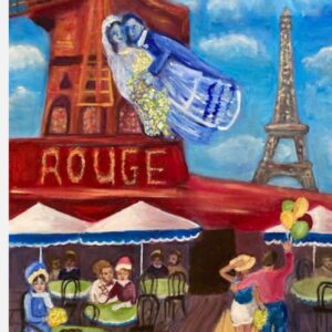Memories of Paris inspired by Renoir and Chagall