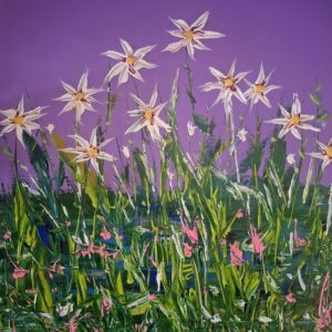 Whispers in lilac air