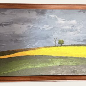 Gold & Emerald on a Gloomy Day