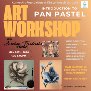 26 May 13:30 -17:00  Introduction to Pan Pastel