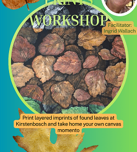 07 May - 13:30 -15:00 Botanical Prints on Canvas