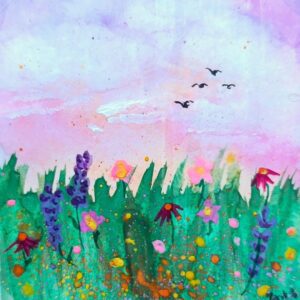 Watercolor landscape 1