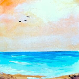 Watercolor seascape 3