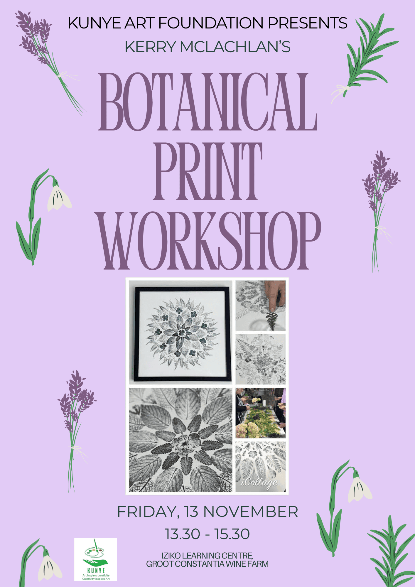 November 13, Botanical Print Workshop