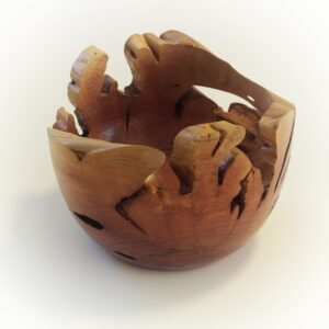 Natural Edge Myrtle Bowl