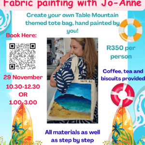 November 29, Fabric Painting Tote Bag